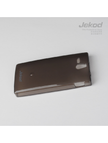 Funda TPU + lámina de display Jekod Sony Ericsson Xperia U ST25i