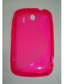Funda TPU S-case HTC Explorer rosa