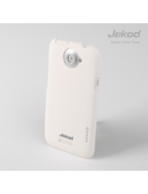 Protector + lámina display Jekod HTC One X blanco
