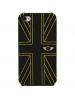 Protector trasero iPhone 4 - 4S Mini Cooper bandera negra - amar