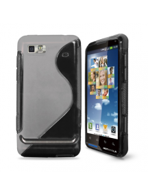 Funda TPU Scase Motorola Motoluxe XT615 negra