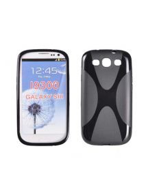 Funda TPU X-case Telone Samsung i9300 Galaxy S III negra