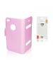 Funda libro slim iPhone 4 - 4S rosa