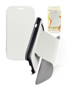 Funda libro Samsung Galaxy S III i9300 blanca