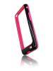 Funda bumpers Forcell Samsung Galaxy S II i9100 negra - rosa