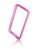 Funda bumper Forcell iPhone 4 - 4S rosa - blanca