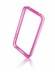 Funda bumper Forcell iPhone 4 - 4S rosa - blanca