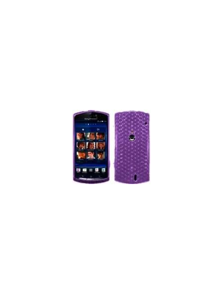 Funda TPU Forcell Sony Ericsson Xperia Neo Mt15i violeta