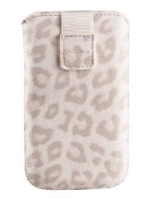 Funda cartuchera Telone Leo blanca HTC HD2