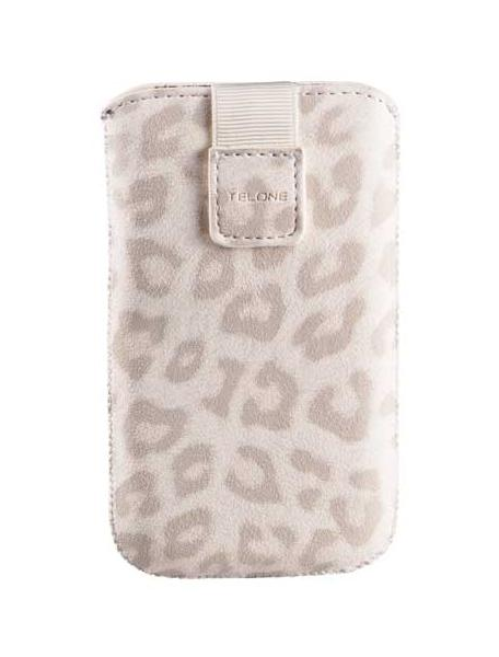 Funda cartuchera Telone Leo blanca HTC HD2