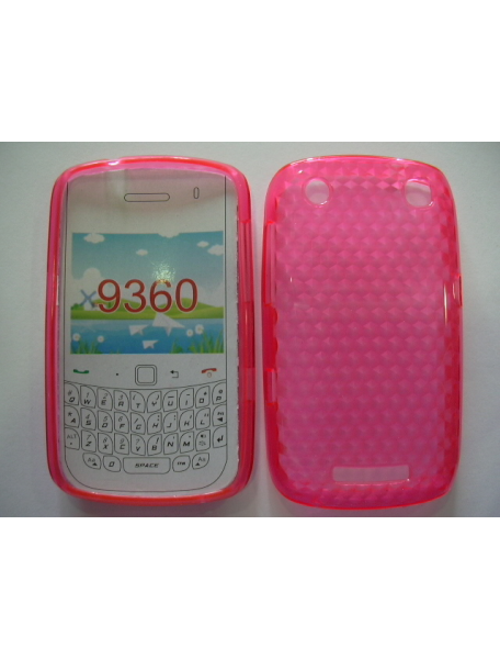 Funda TPU Blackberry 9360 rosa