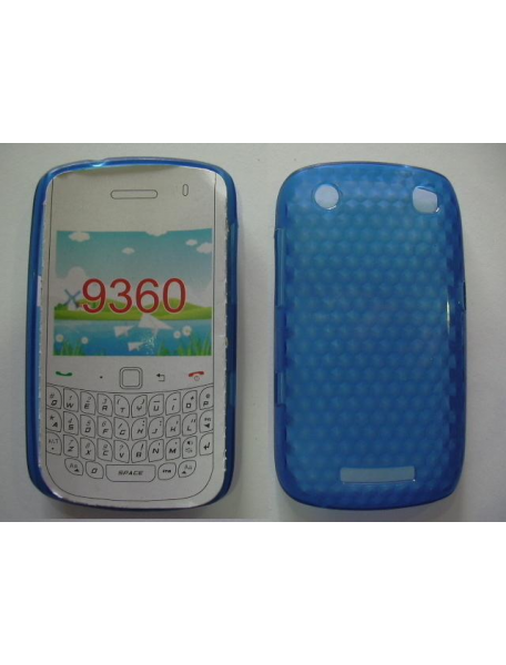 Funda TPU Blackberry 9360 azul