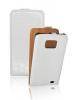 Funda de solapa Forcell Croco Samsung Galaxy S III i9300 blanca