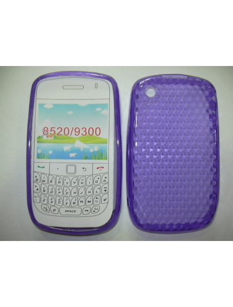 Funda TPU Blackberry 8520 lila
