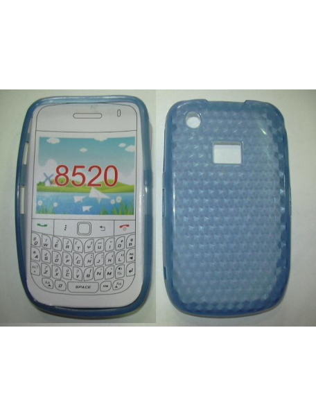 Funda TPU Blackberry 8520 azul