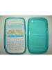 Funda TPU Blackberry 8520 turquesa