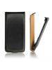 Funda de solapa Forcell Slim HTC Desire C negra