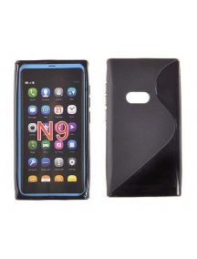 Funda TPU Telone S-case Nokia N9 negra