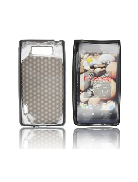 Funda TPU LG Optimus L7 P700 negra