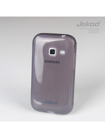 Funda TPU + lám. disp. Jekod Samsung Galaxy Ace Duos S6802 negra