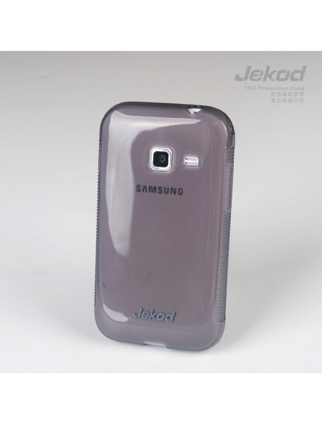 Funda TPU + lám. disp. Jekod Samsung Galaxy Ace Duos S6802 negra