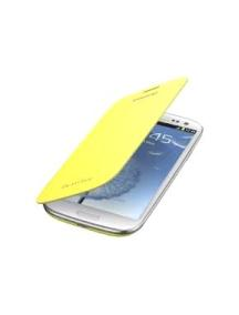 Funda libro Samsung EFC-1G6FY Galaxy SIII i9300 amarilla