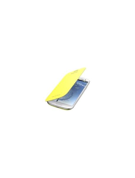 Funda libro Samsung EFC-1G6FY Galaxy SIII i9300 amarilla
