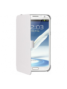 Funda libro Samsung ETUISMN7100W Galaxy Note II blanca