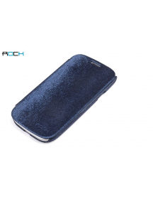Funda libro Rock Samsung Galaxy Note II N7100 azul