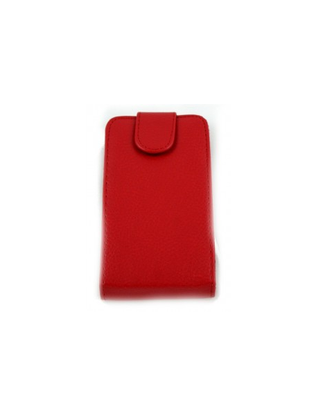 Funda solapa en piel ZTE V960 Skate roja