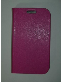 Funda libro en piel ZTE V960 Skate rosa