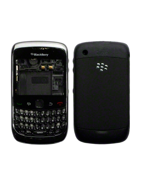 Carcasa Blackberry 9300 negra completa