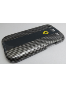 Funda Ferrari rígida Carbono - negra Samsung i9300 Galaxy SIII