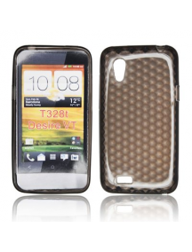 Funda TPU HTC Desire VT T328t negra