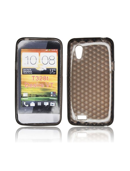 Funda TPU HTC Desire VT T328t negra