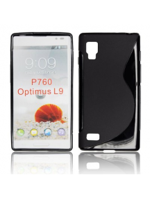 Funda TPU S-case LG Optimus L9 P760 negra