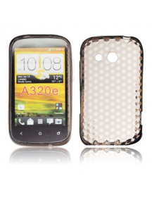 Funda TPU HTC Desire C A320e negra