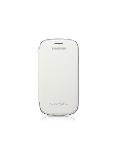 Funda libro Samsung EFC-1M7FW blanca I8190 Galaxy S3 mini