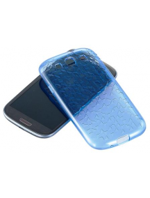 Funda TPU Samsung SAMGSVTPUBL azul i9300 Galaxy S3