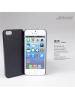 Protector en piel + lámina display Jekod iPhone 5 - 5S negro