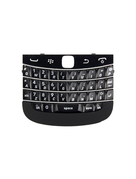 Teclado Blackberry 9900 negro sin embellecedor