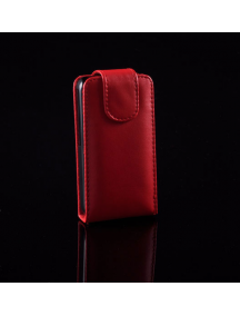 Funda de Solapa en piel Telone iPhone 5 roja
