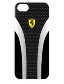 Funda Ferrari Scuderia rigida carbono - negra iPhone 5 FESCHCIP5