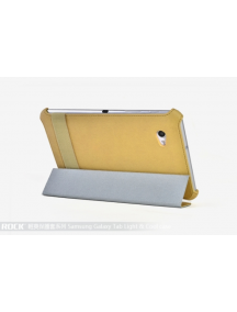 Funda Tablet Rock en piel Samsung Galaxy Tab2 P3100 crema