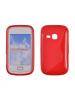 Funda TPU S-Case Telone Samsung S6500 Galaxy Mini 2 roja