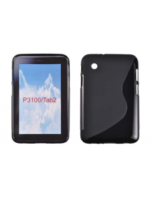 Funda TPU S-Case Telone Samsung P3100 Galaxy Tab 7.0 negra
