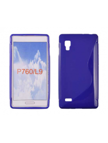 Funda TPU S-Case Telone LG L9 P760 azul