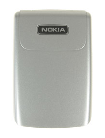 Tapa de batería Nokia 6131 Plata