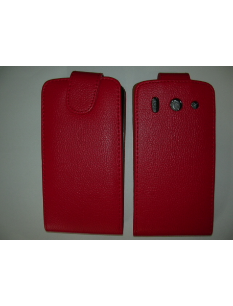 Funda solapa Huawei Ascend G510 Daytona roja