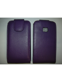 Funda solapa LG L3 E400 morada